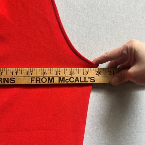 Babaton Red Sleeveless Jumpsuit - Picture 12 of 12